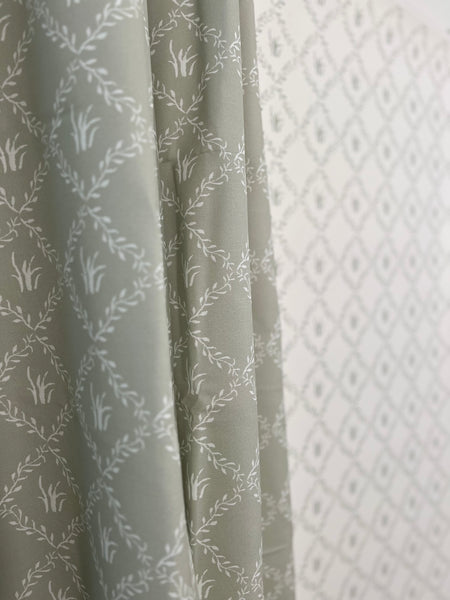 Garden Trellis in Sage- Fabric