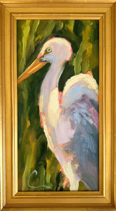 Bird III- 6x12 (8.5x14.5 framed)