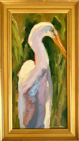 Bird II- 6x12 (8.5x14.5 framed)