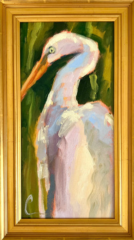 Bird I- 6x12 (8.5x14.5 framed)