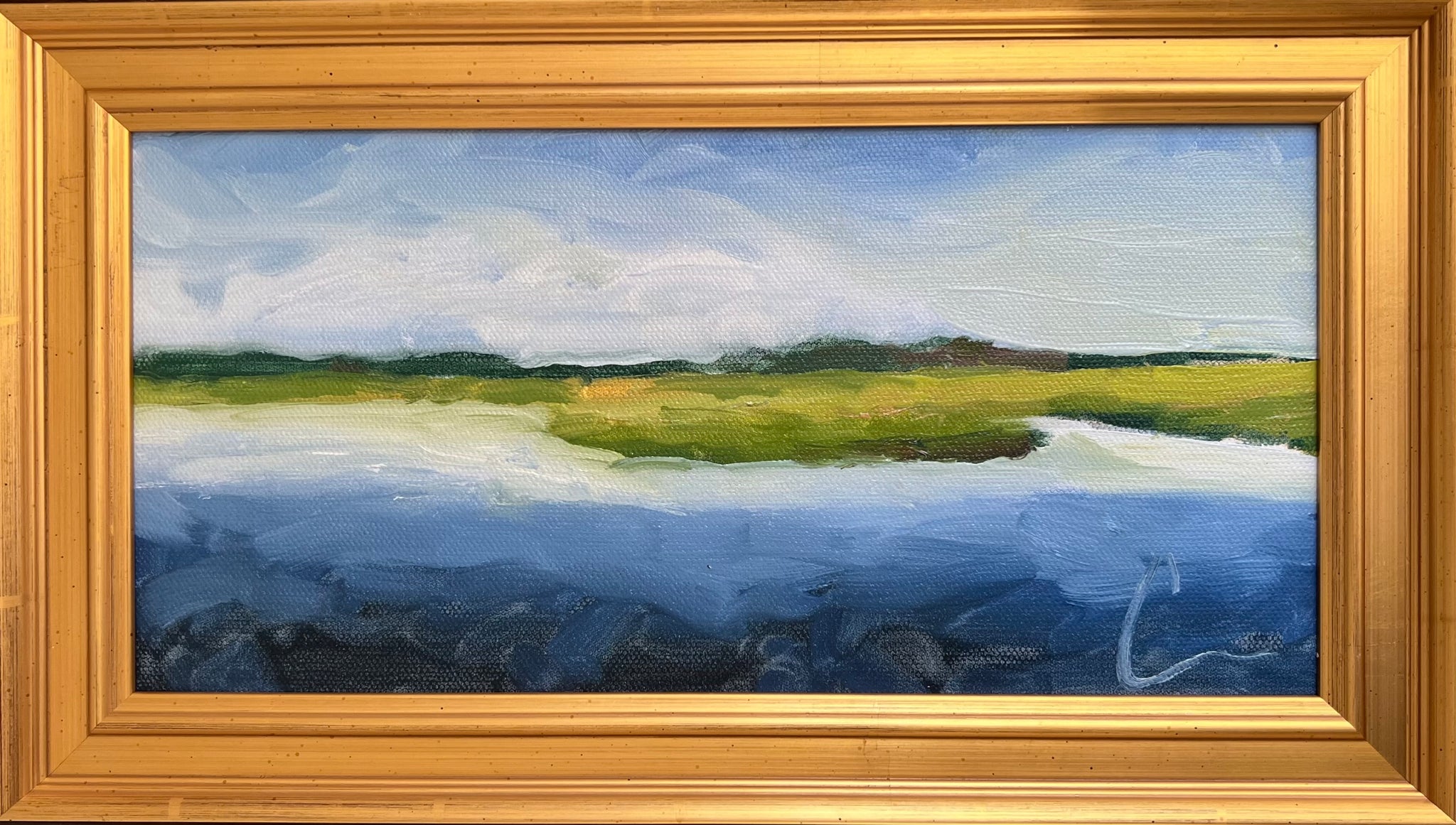 Marsh VIII- 12x6 (14.5x8.5 framed)