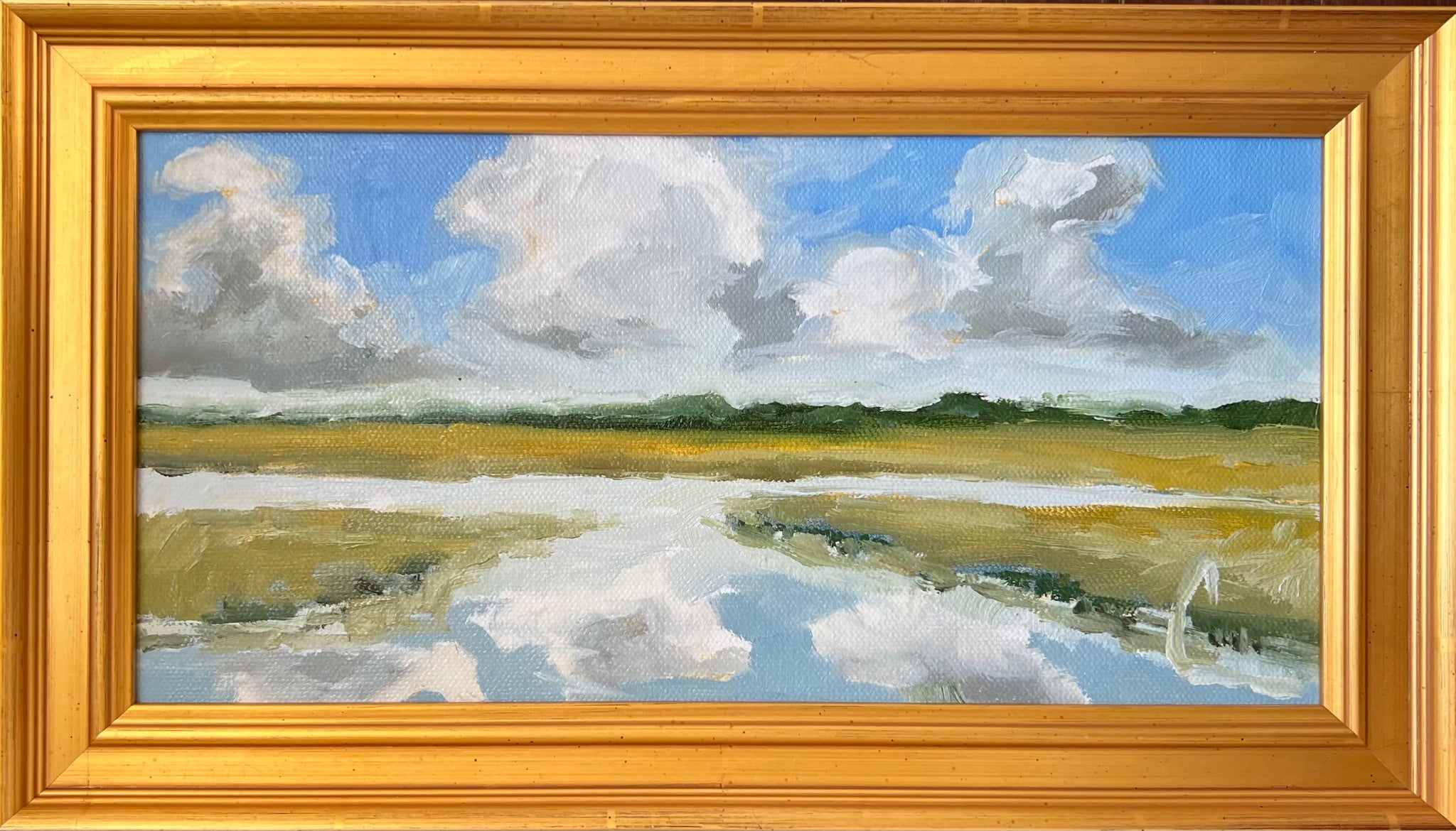 Marsh VI- 12x6 (14.5x8.5 framed)