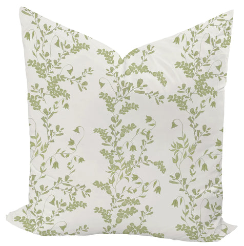 Ruth in Green Custom Pillow