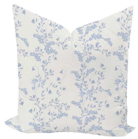 Ruth in Blue Custom Pillow