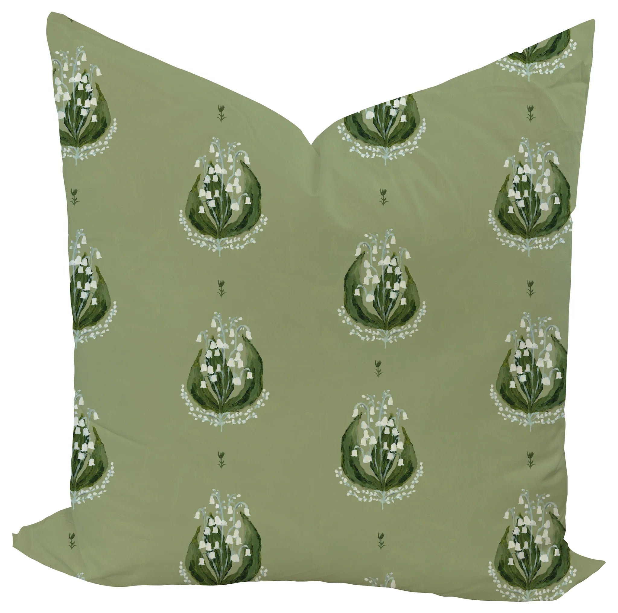 Lily of the Valley Custom Pillow