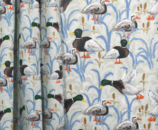 Mallard Party- Fabric