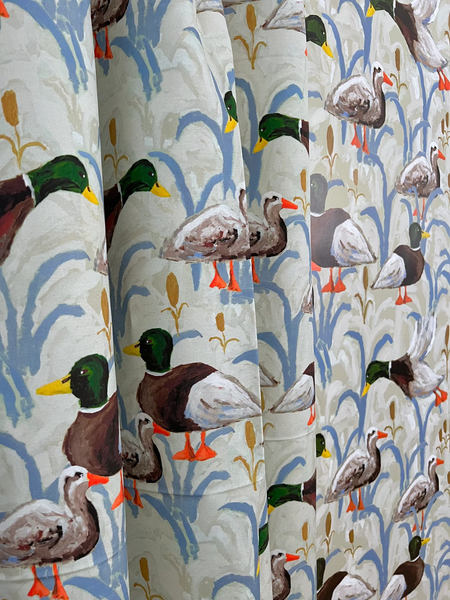 Mallard Party- Fabric