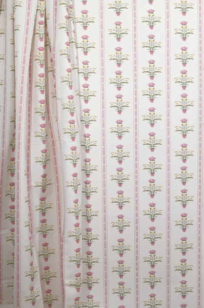 Lotus Garden in Rose- Fabric