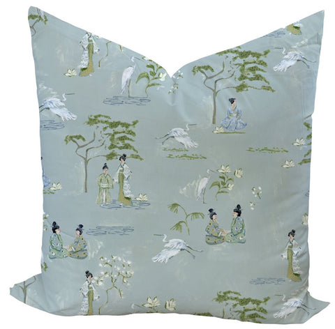 Bettie Mini in Blue-Green Pillow