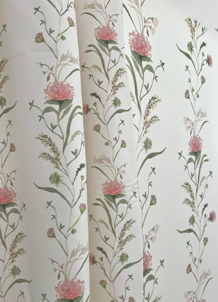 French Vine in Rose Garden- Fabric