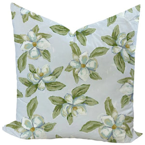 Magnolias for Lucie in Wave Custom Pillow