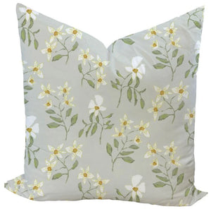 Flowers for Betsy in Garden Custom Pillow