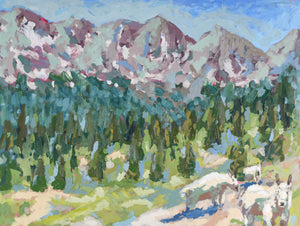 Goats in the San Juans- 16x12